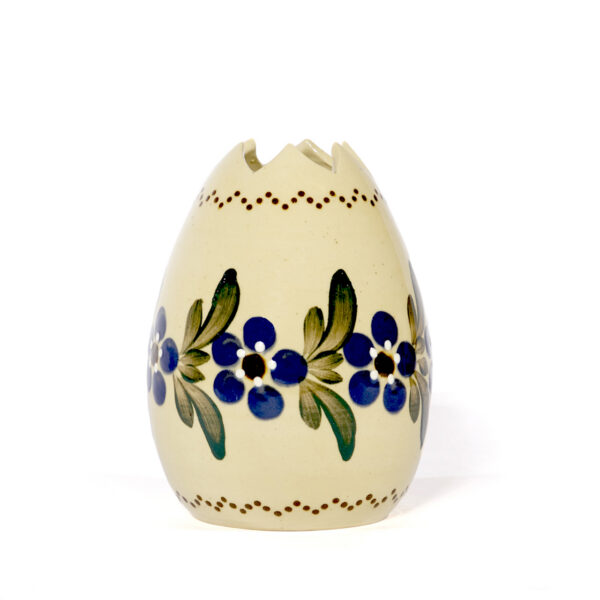 Frühlingsvase 14 mit blauer Blume