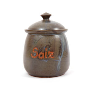 Zucker-/Salz-/Mehldose klein mit Schrift Salz