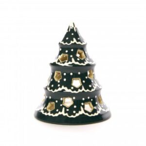 Weihnachtsbaum mittel Nr.2 grün mit weißer Malerei