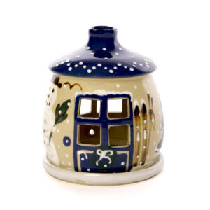 Räucher-/ Sommerhaus mit blauen Dach