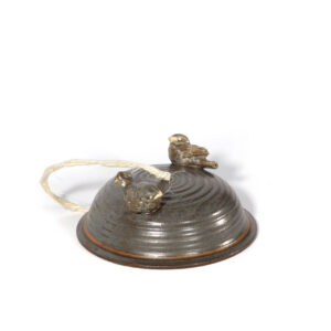 Meisenknödelglocke mit 2 kleinen Vögeln